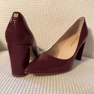 Ivanka Trump red patent heels